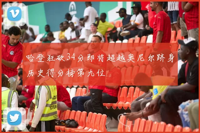 哈登狂砍34分即将超越奥尼尔跻身历史得分榜第九位
