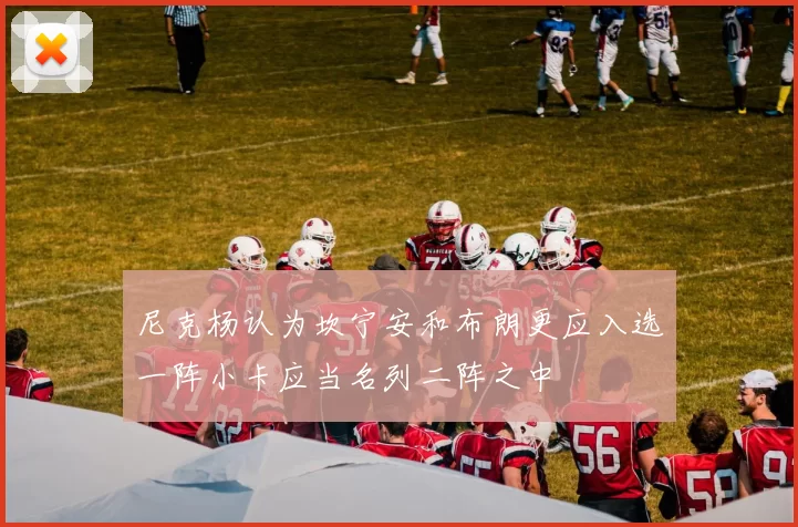 尼克杨认为坎宁安和布朗更应入选一阵小卡应当名列二阵之中